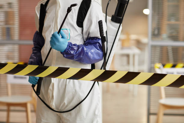 Professional Infectious Disease Decontamination technician working in Monroe, NC
